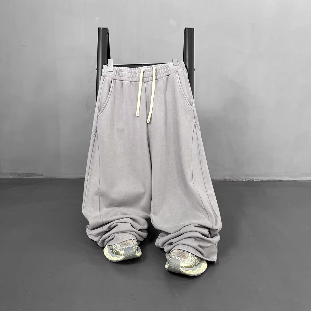Acid Wash Oversized Heavyweight Sweatpants