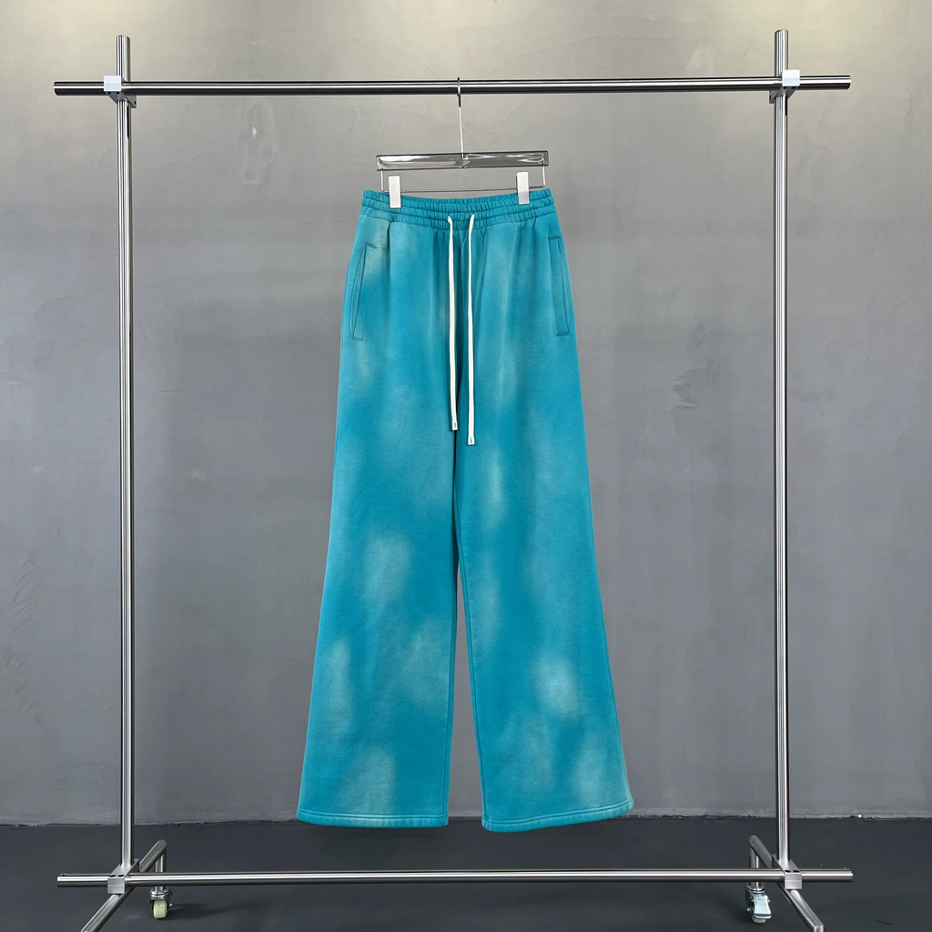 Unisex Acid Wash Baggy Sweatpants