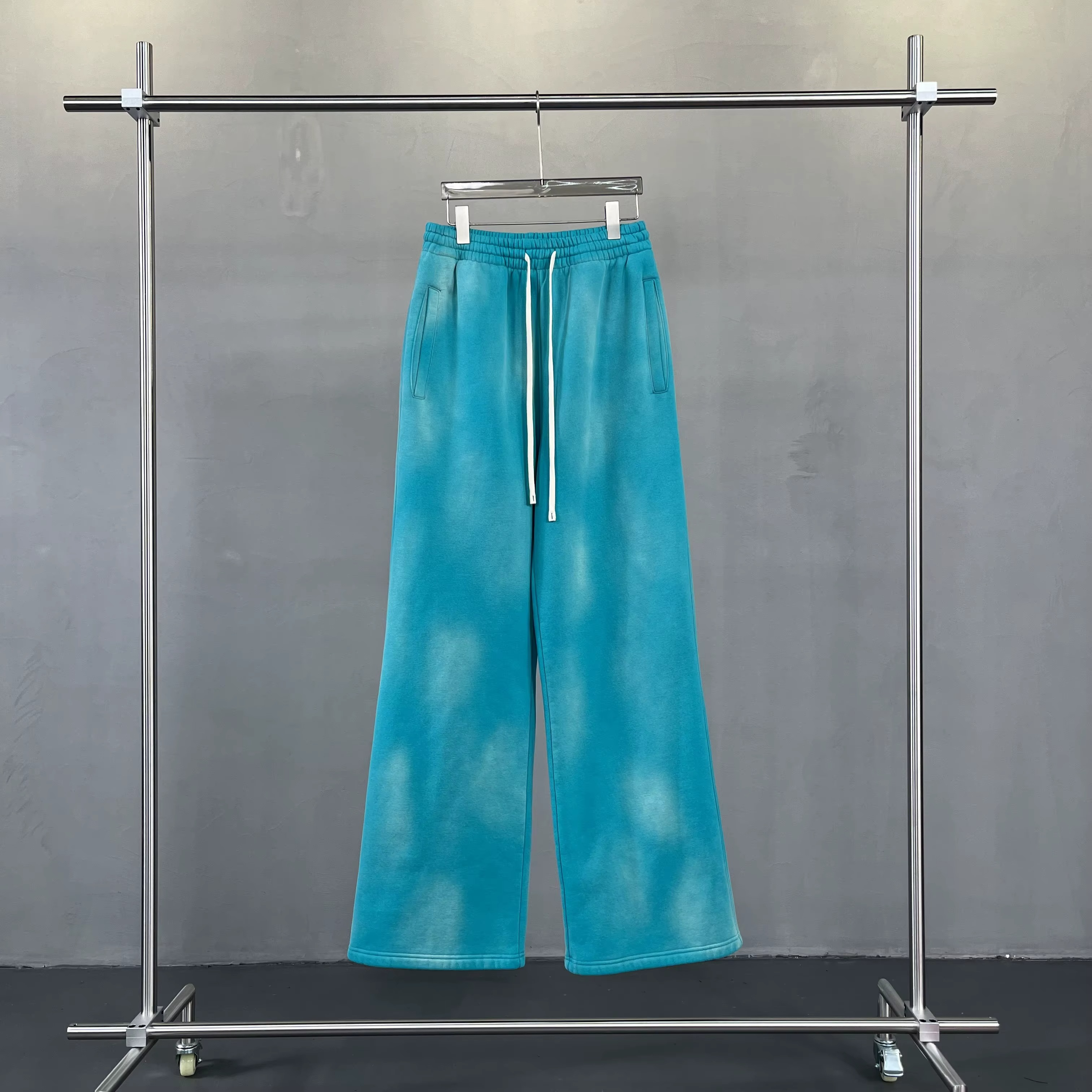 Unisex Acid Wash Baggy Sweatpants