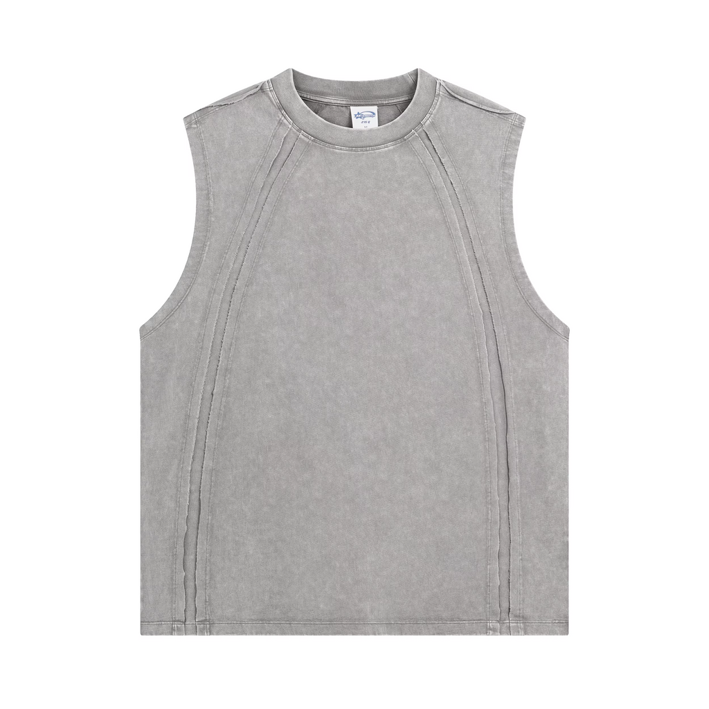 Vintage Sleeveless Streetwear Tee