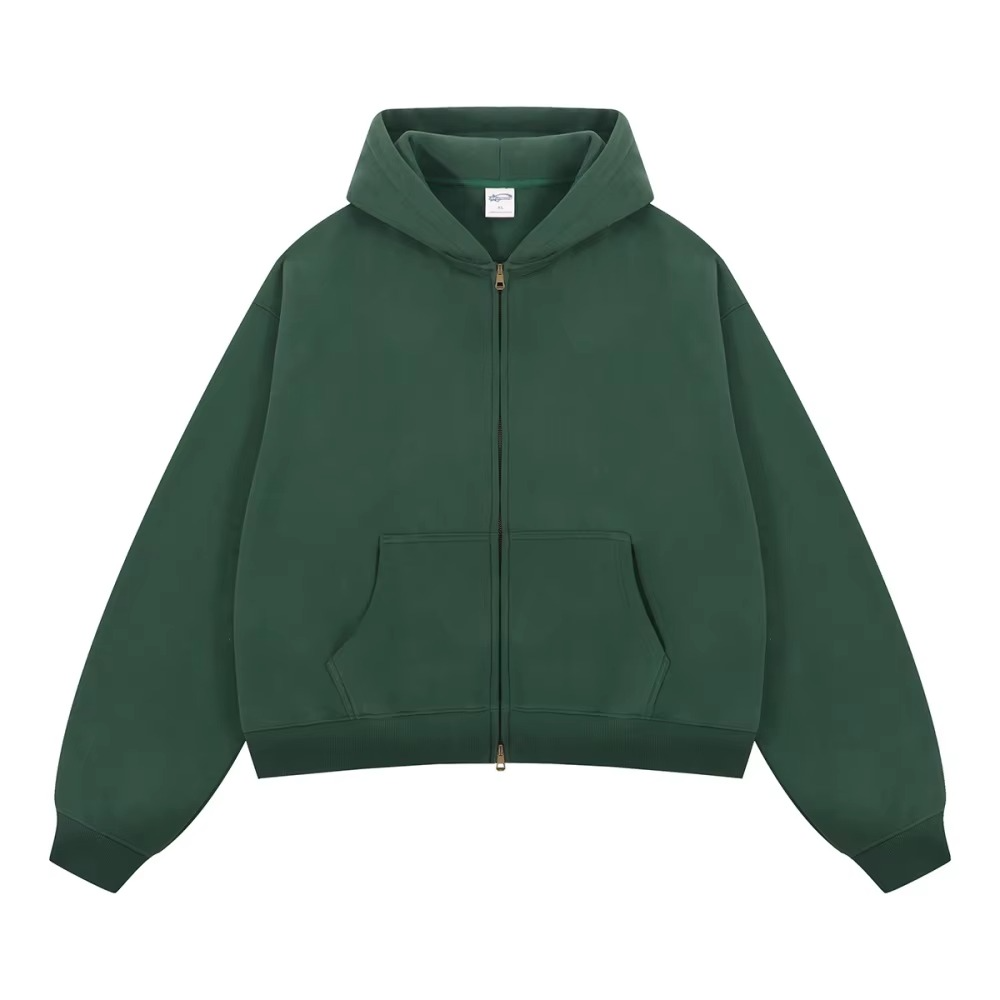 Streetwear Oversized Unisex Zipper Hoodie