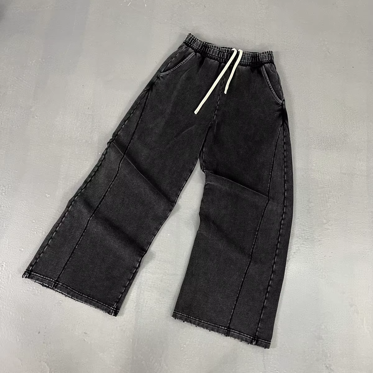 Acid Wash Oversized Heavyweight Sweatpants