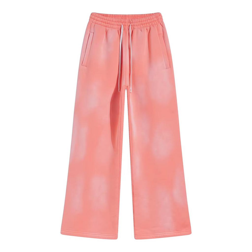 Unisex Acid Wash Baggy Sweatpants