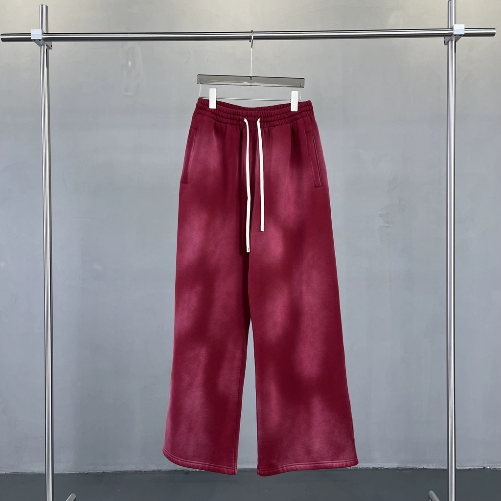Unisex Acid Wash Baggy Sweatpants