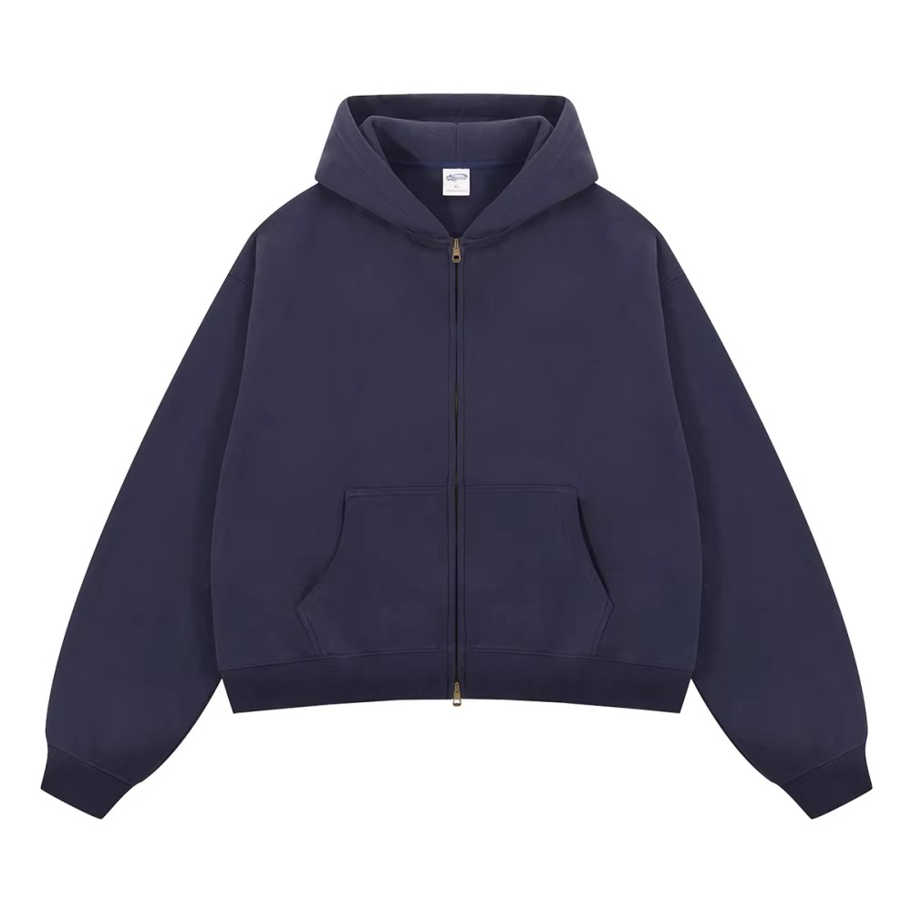 Streetwear Oversized Unisex Zipper Hoodie