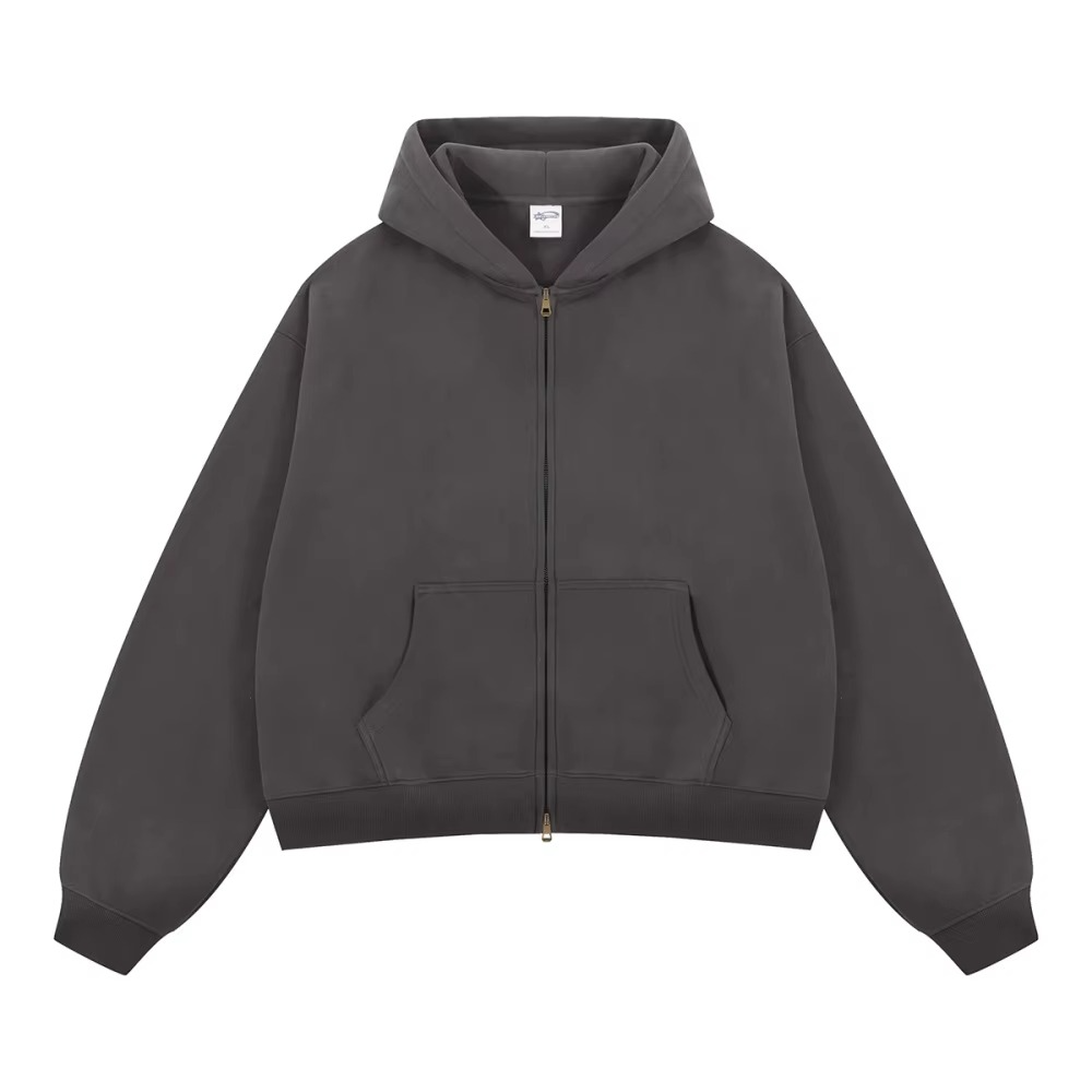 Streetwear Oversized Unisex Zipper Hoodie