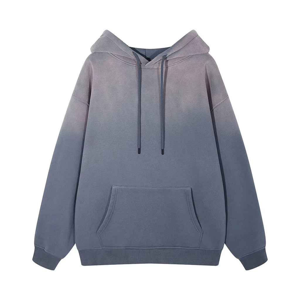 Unisex Terry Fleece Drop Shoulder Oversized Hoodie