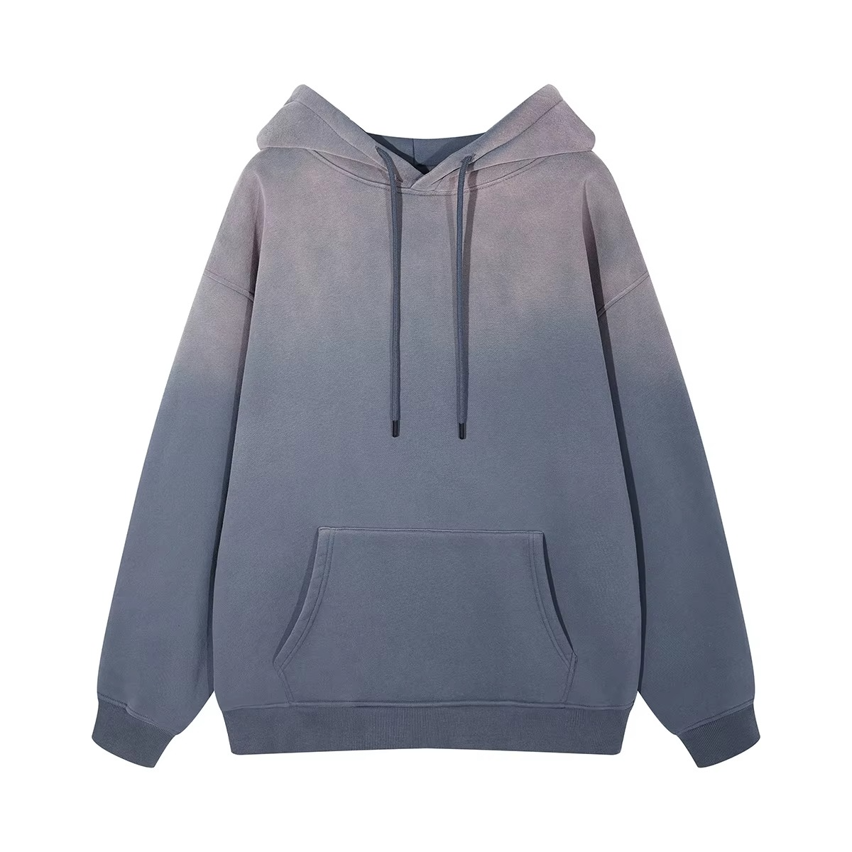Unisex Terry Fleece Drop Shoulder Oversized Hoodie
