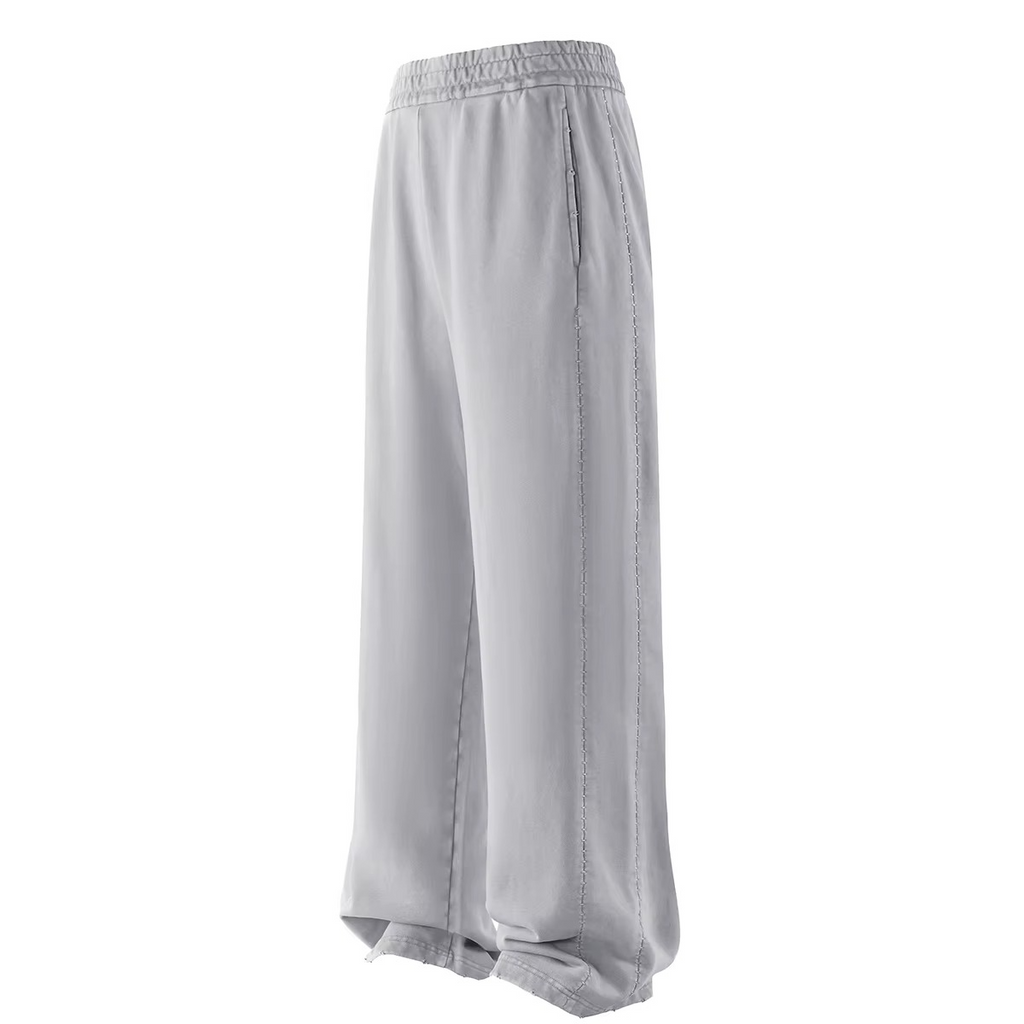 Soft Wash Wide-Leg Pants
