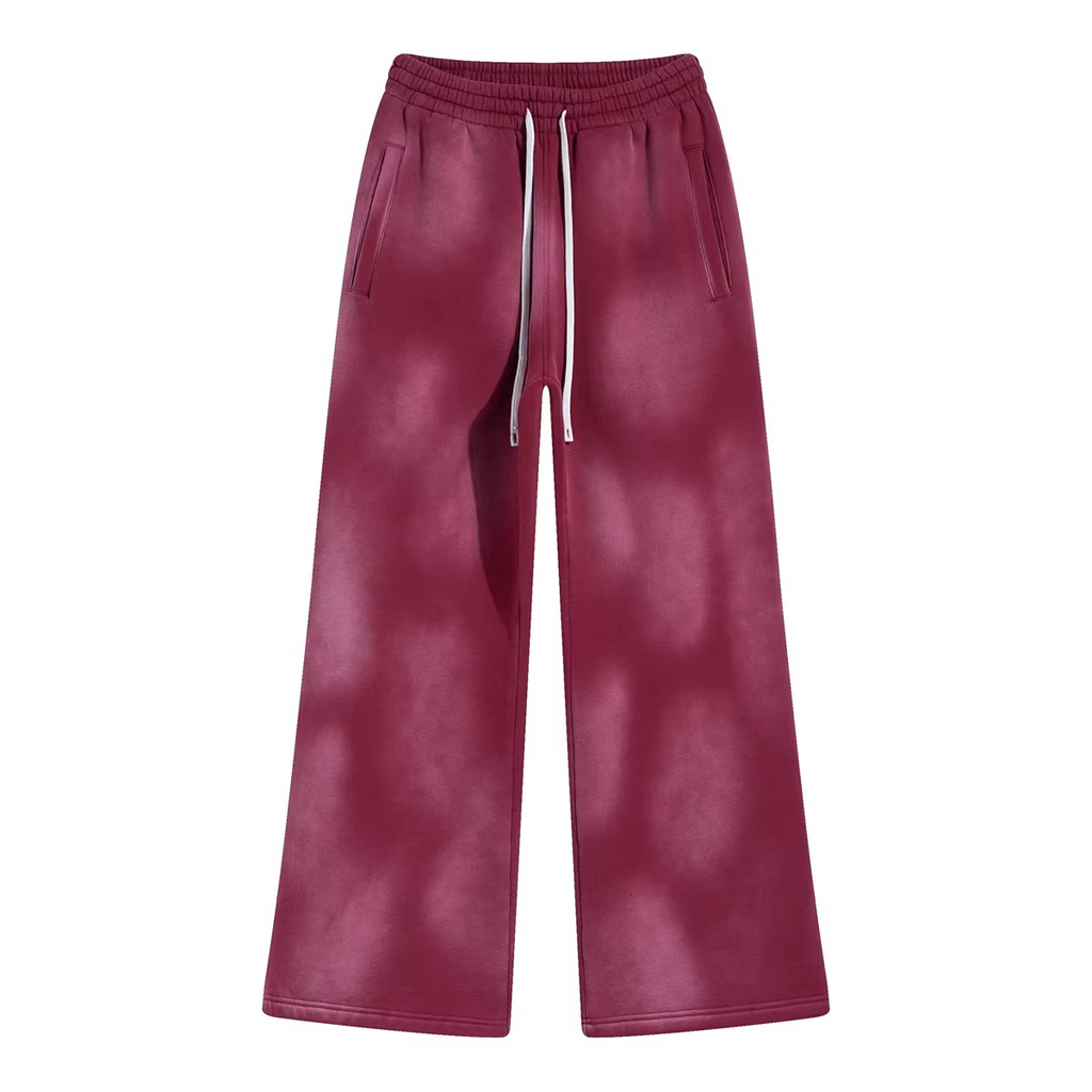 Unisex Acid Wash Baggy Sweatpants