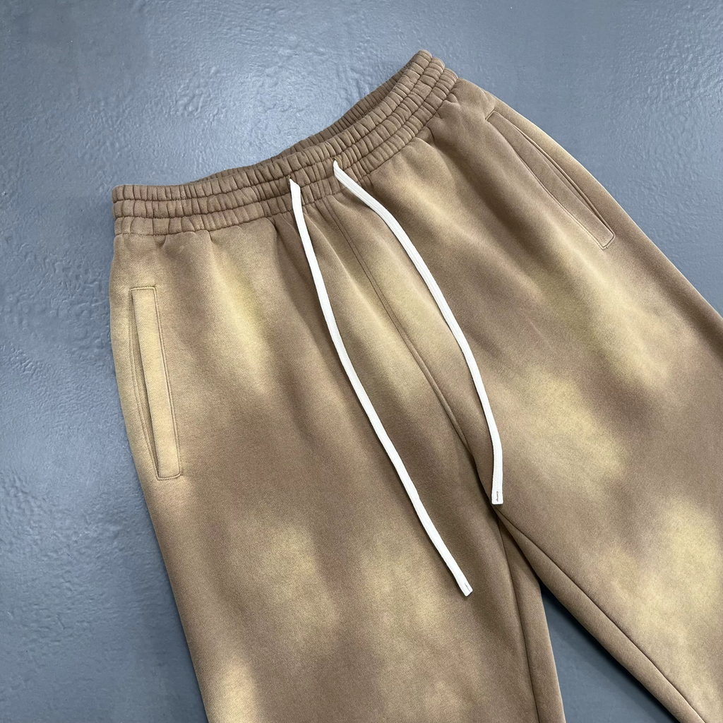 Unisex Acid Wash Baggy Sweatpants