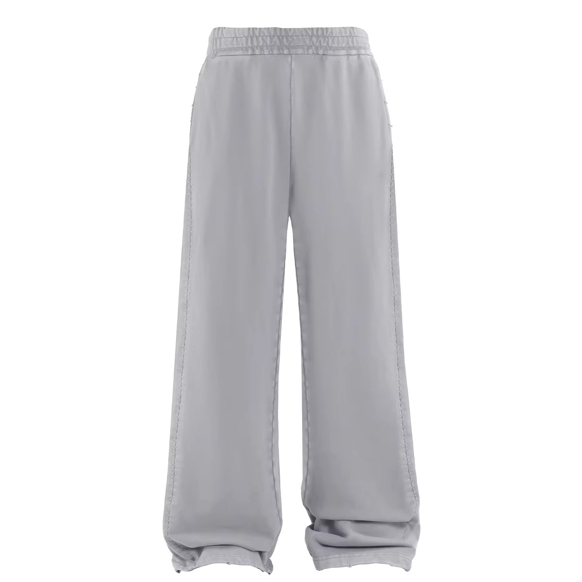 Soft Wash Wide-Leg Pants