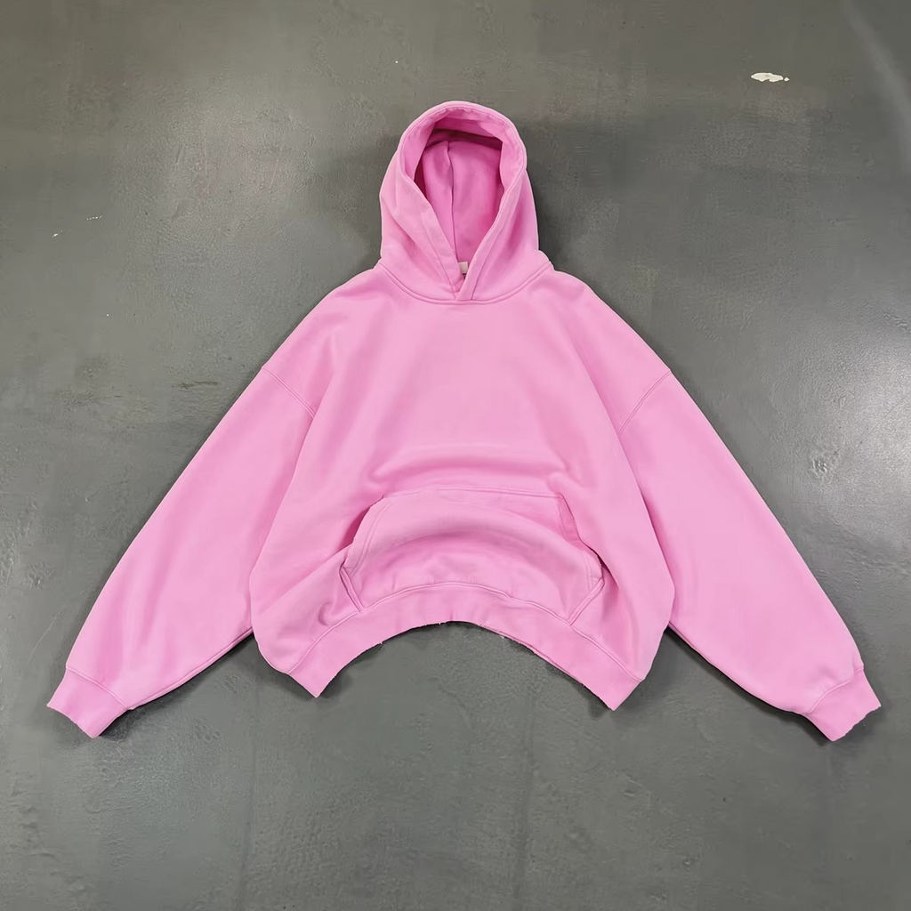 Unisex Vintage Stone Washed Oversized Hoodie