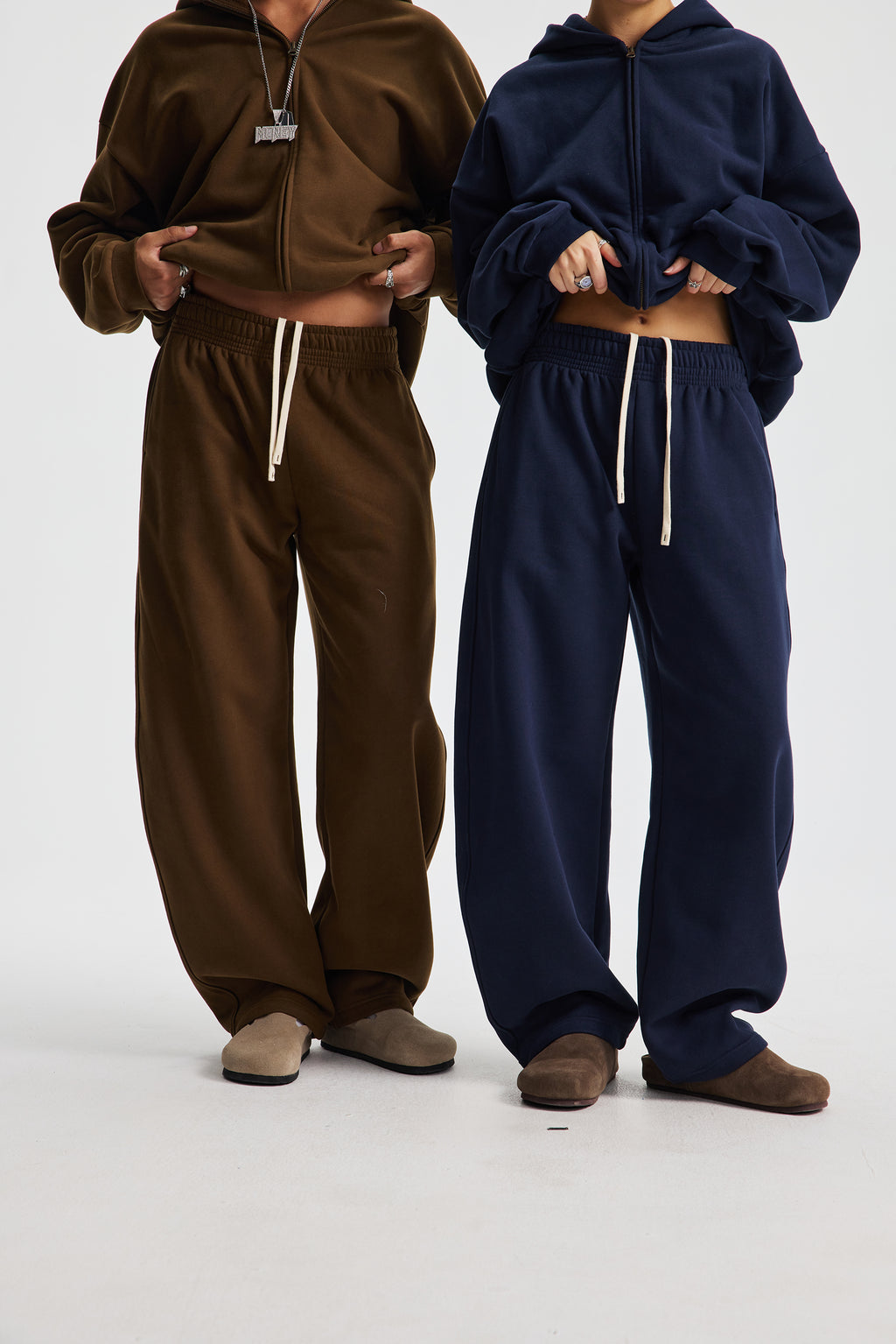 Baggy Unisex Fleece Sweatpants