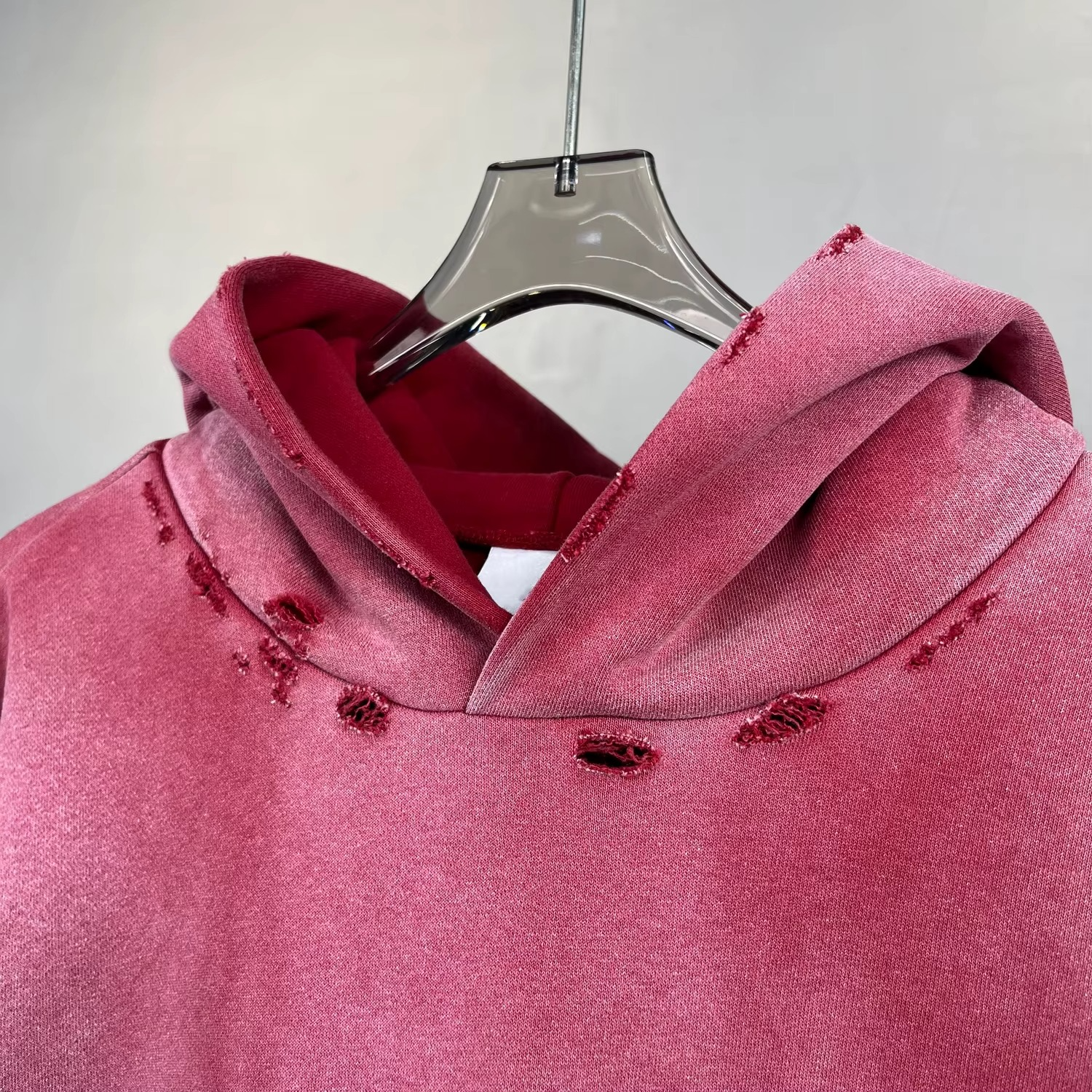 Oversized Heavyweight Sun Faded Acid Washed Hoodie