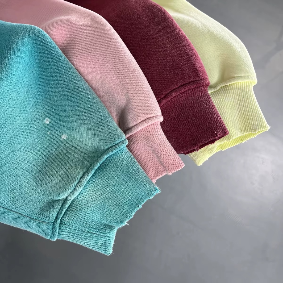 Heavyweight Oversized Distressed Pullover Hoodie