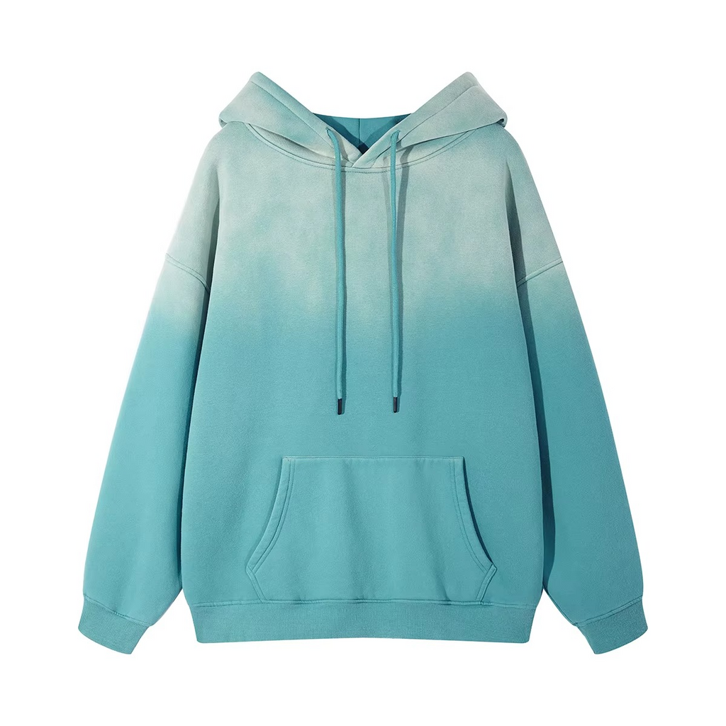 Unisex Terry Fleece Drop Shoulder Oversized Hoodie