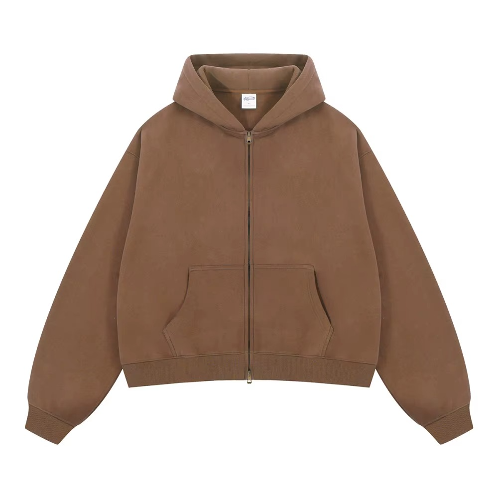 Streetwear Oversized Unisex Zipper Hoodie