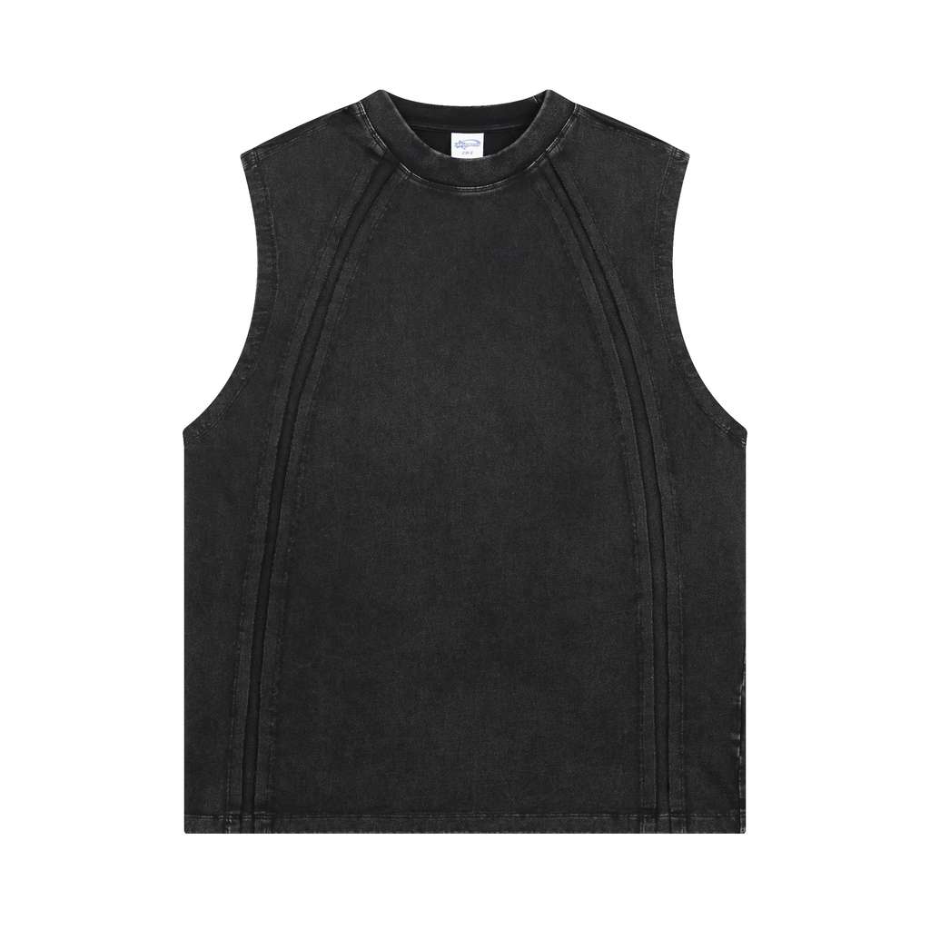 Vintage Sleeveless Streetwear Tee