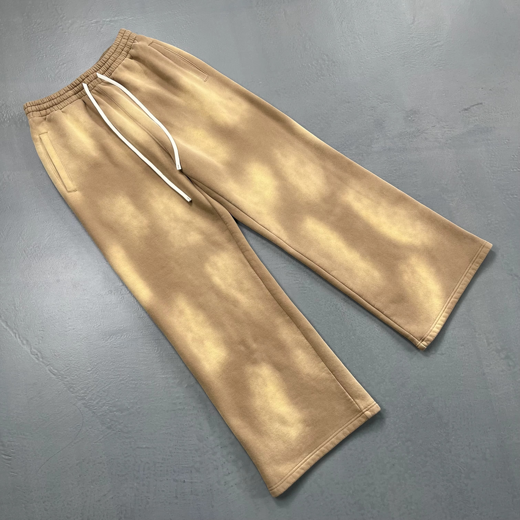 Unisex Acid Wash Baggy Sweatpants