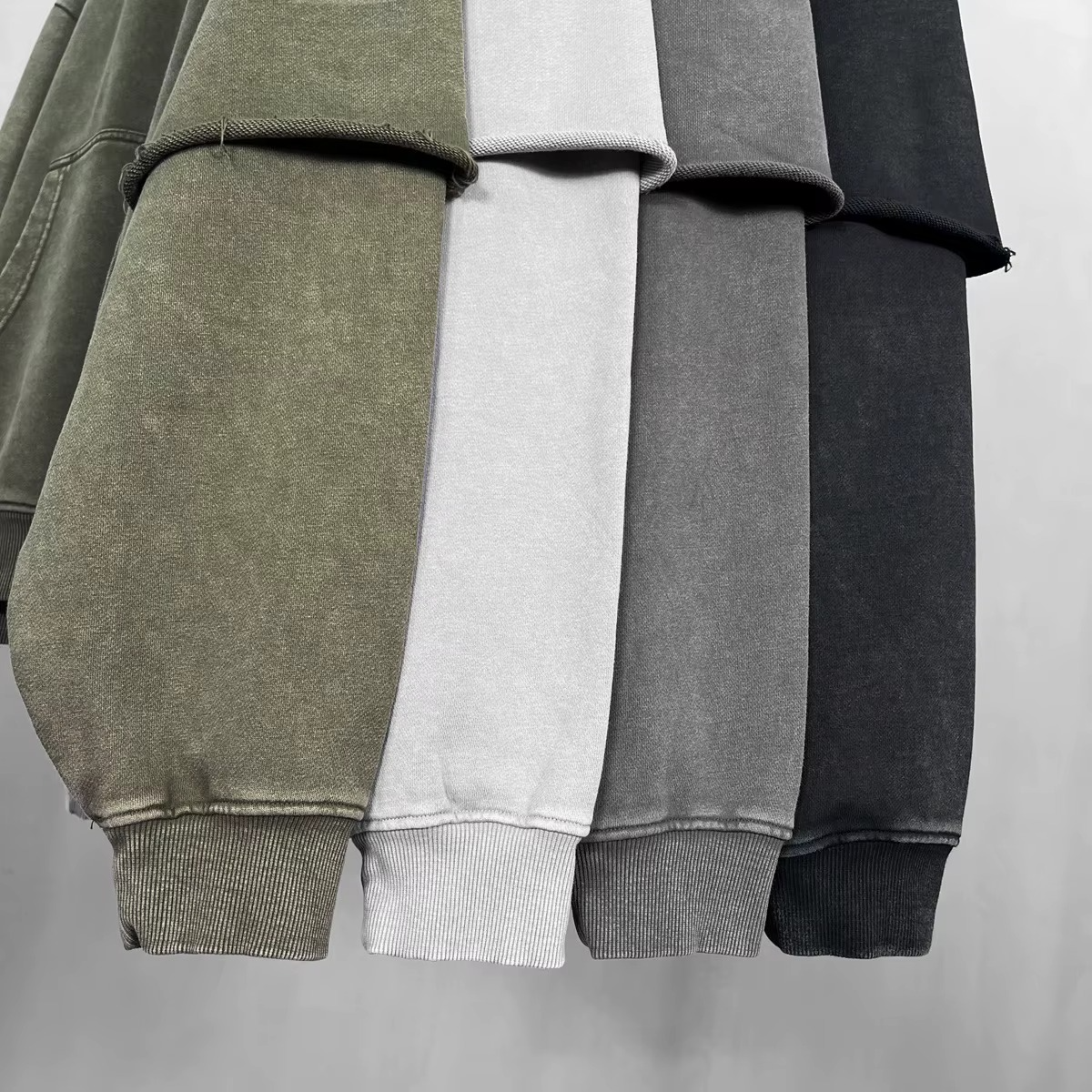 Retro Washed Oversized Streetwear Hoodie