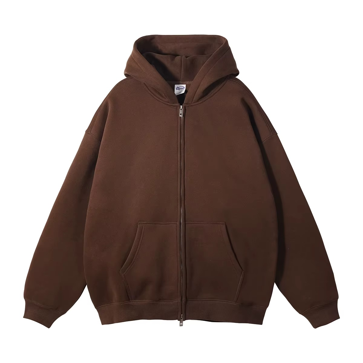 Streetwear Oversized Unisex Zipper Hoodie