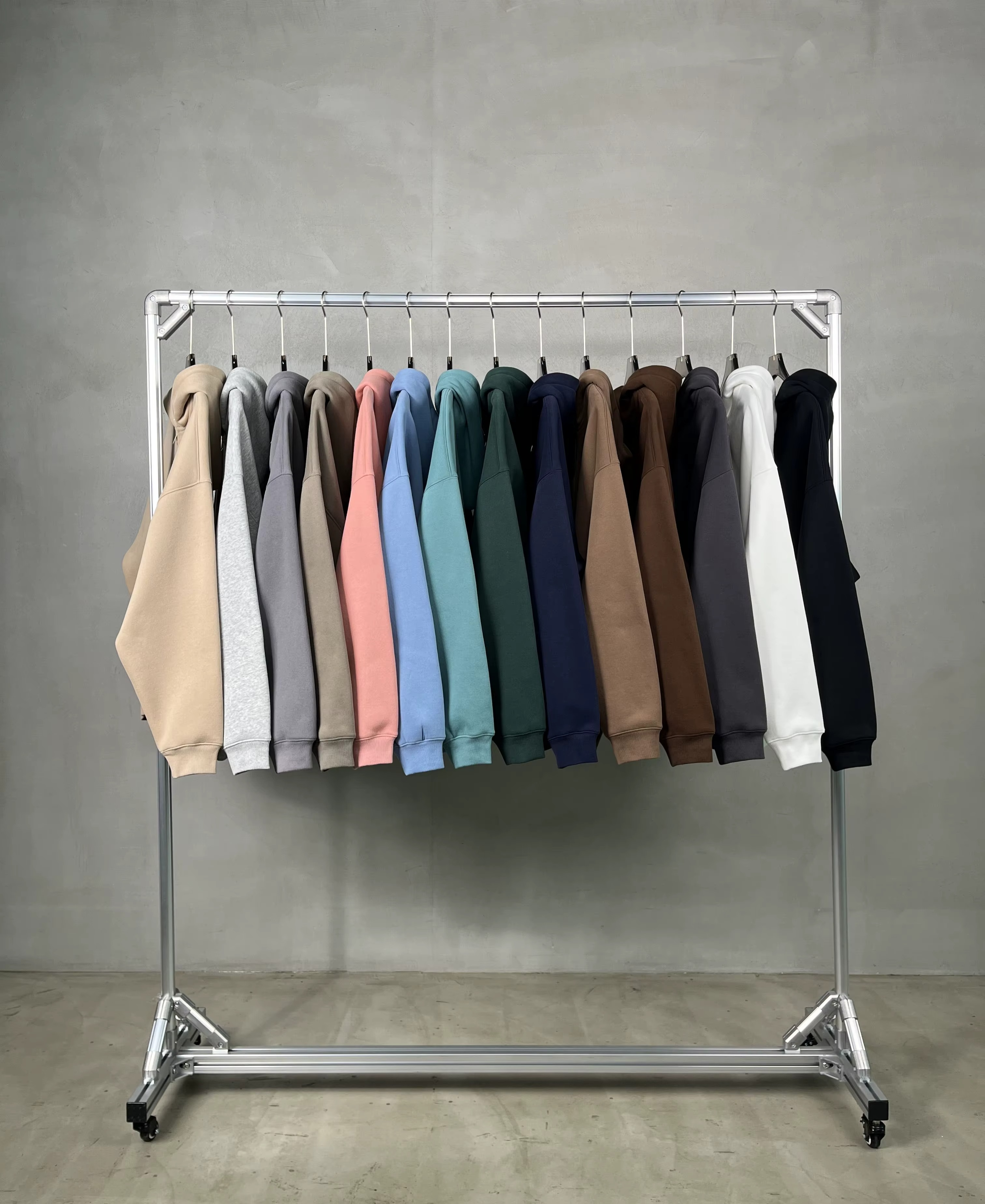 Streetwear Oversized Unisex Zipper Hoodie