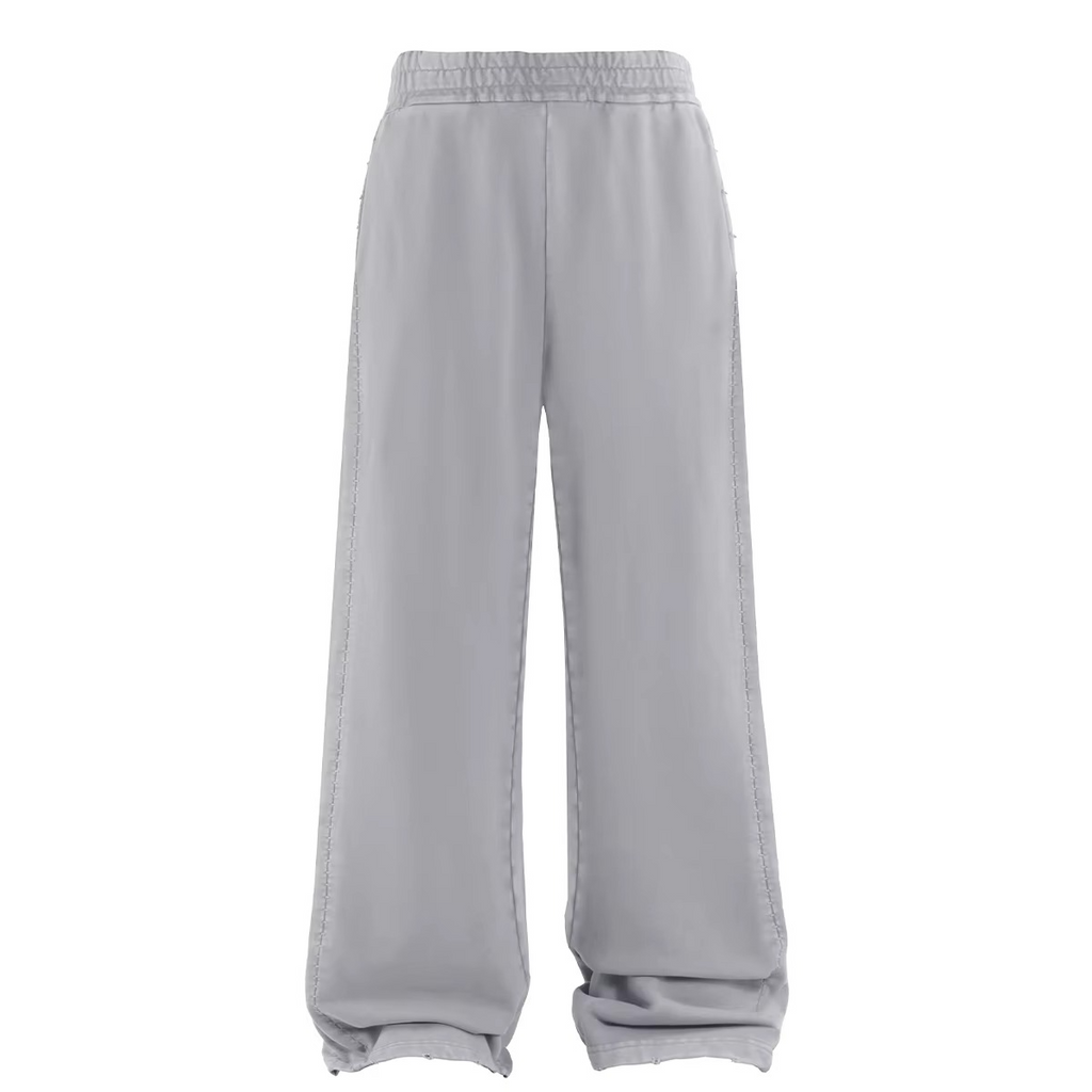 Soft Wash Wide-Leg Pants
