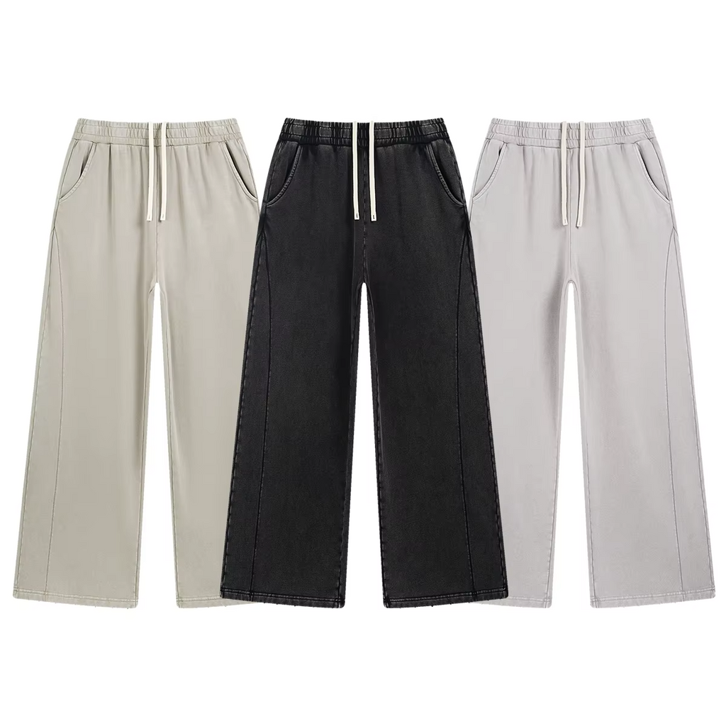Acid Wash Oversized Heavyweight Sweatpants