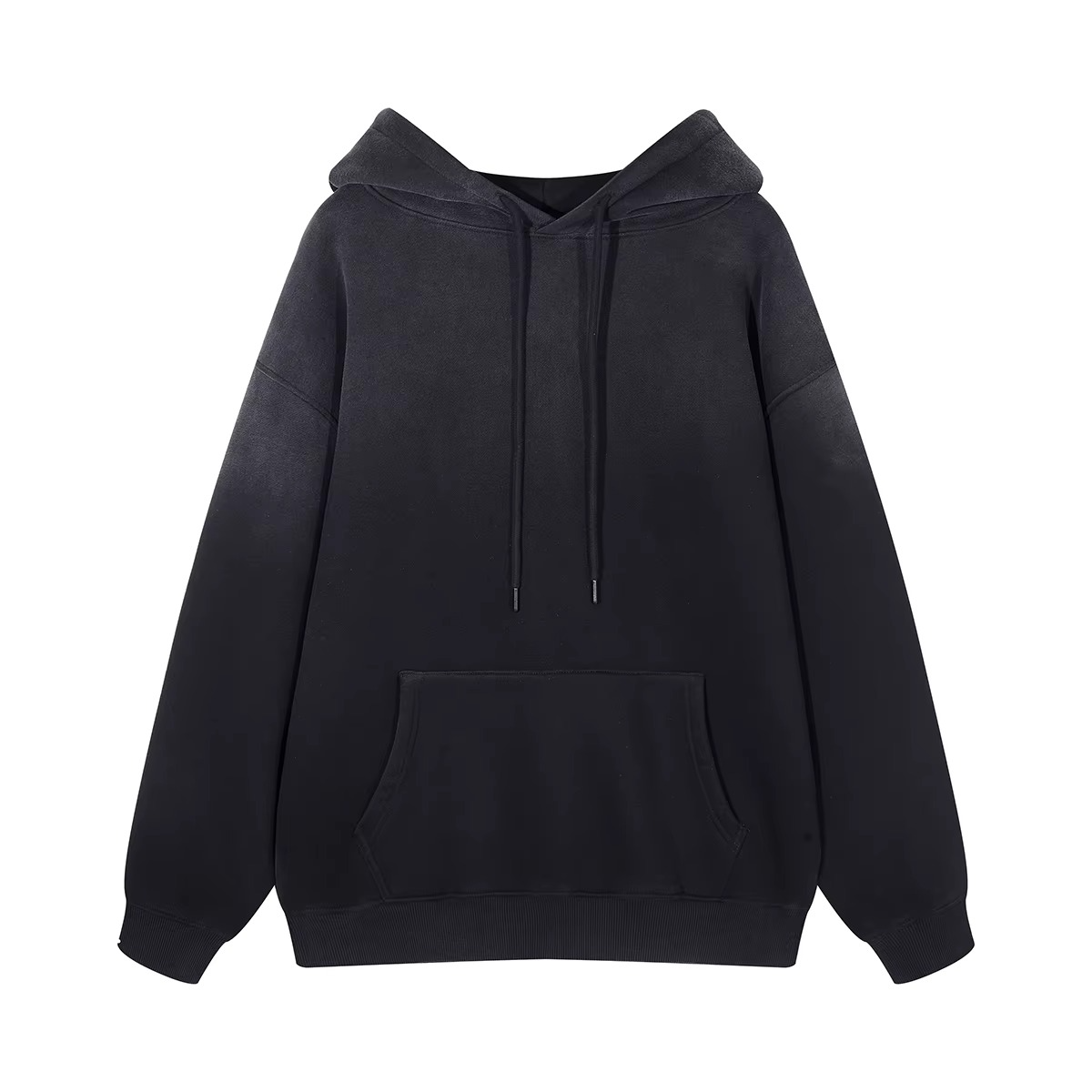 Unisex Terry Fleece Drop Shoulder Oversized Hoodie