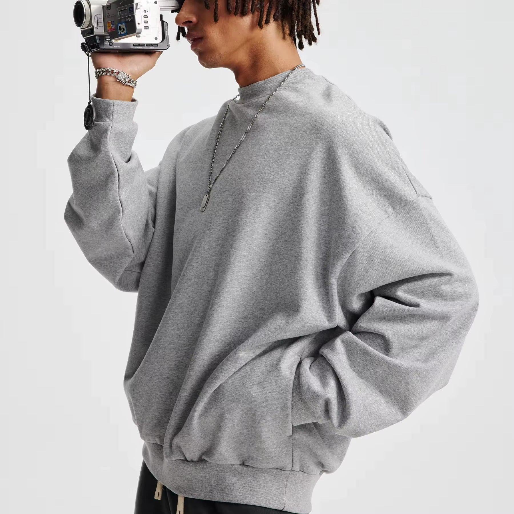 Sweatshirt With Hidden Pocket