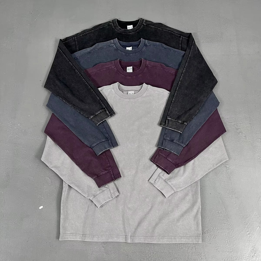 Full O-Neck Pullover Sweatshirt