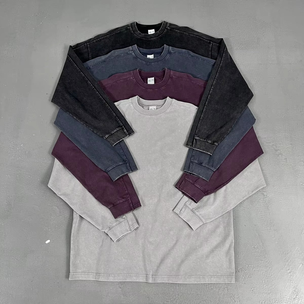 Full O-Neck Pullover Sweatshirt