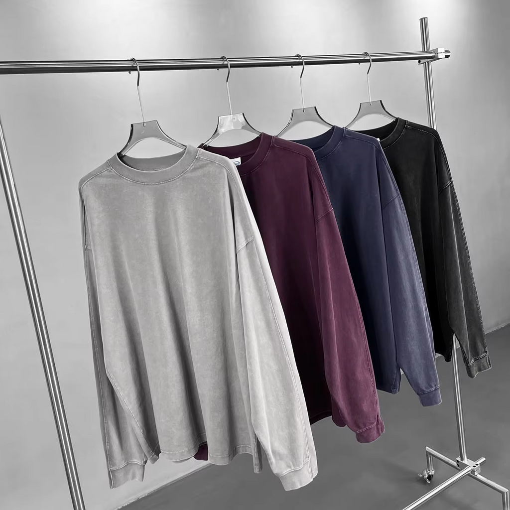 Full O-Neck Pullover Sweatshirt
