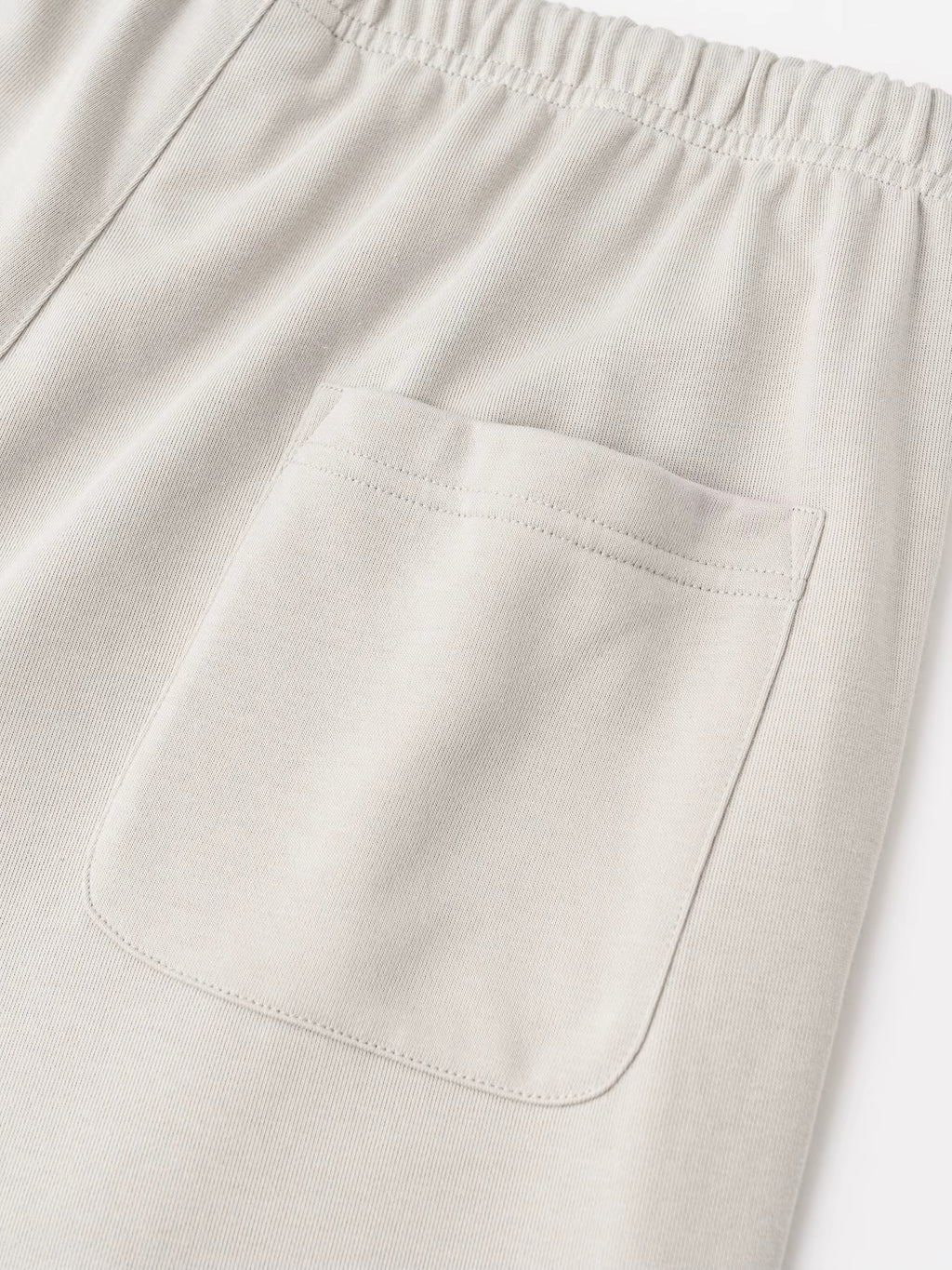 Curved Leg Baggy Sweatpants