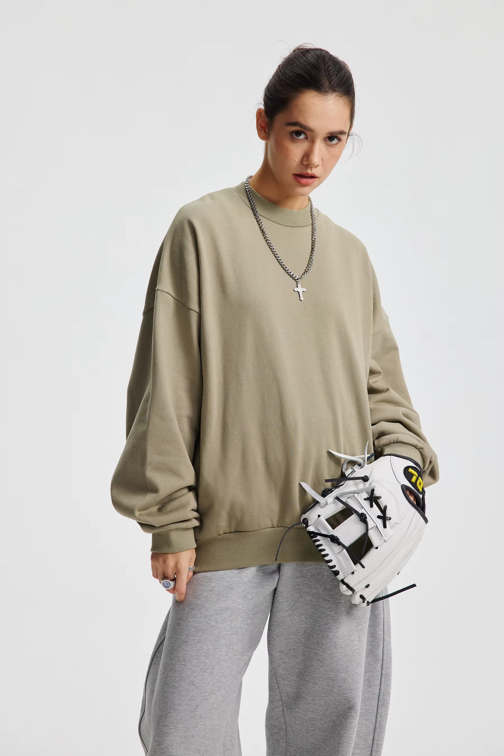 Sweatshirt With Hidden Pocket