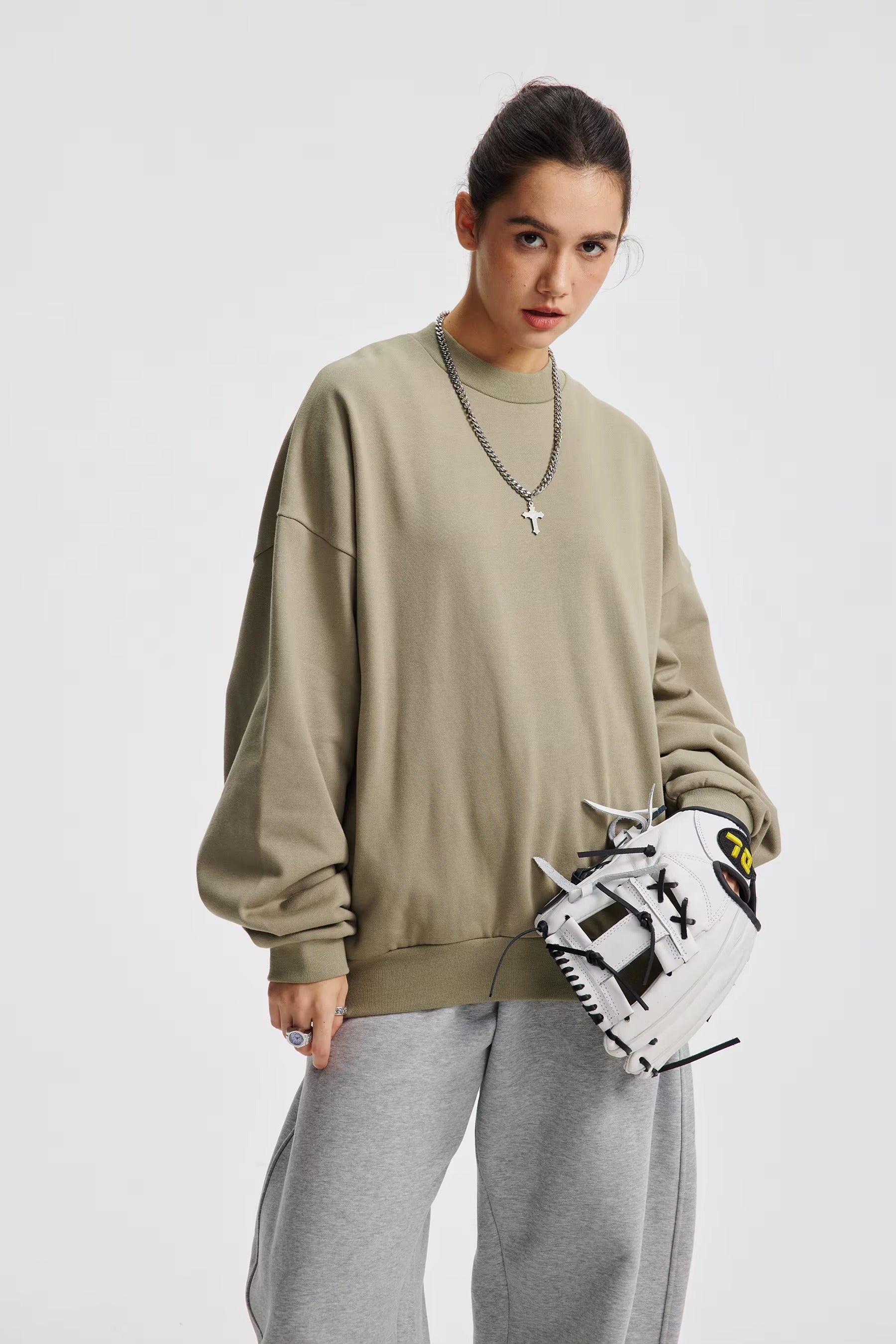 Sweatshirt With Hidden Pocket