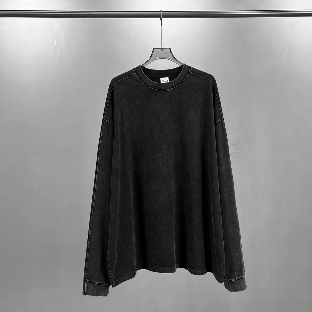 Full O-Neck Pullover Sweatshirt