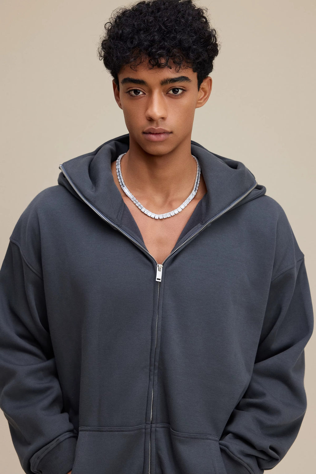 Hoodies Zip-up Hoodie with Windproof Mask