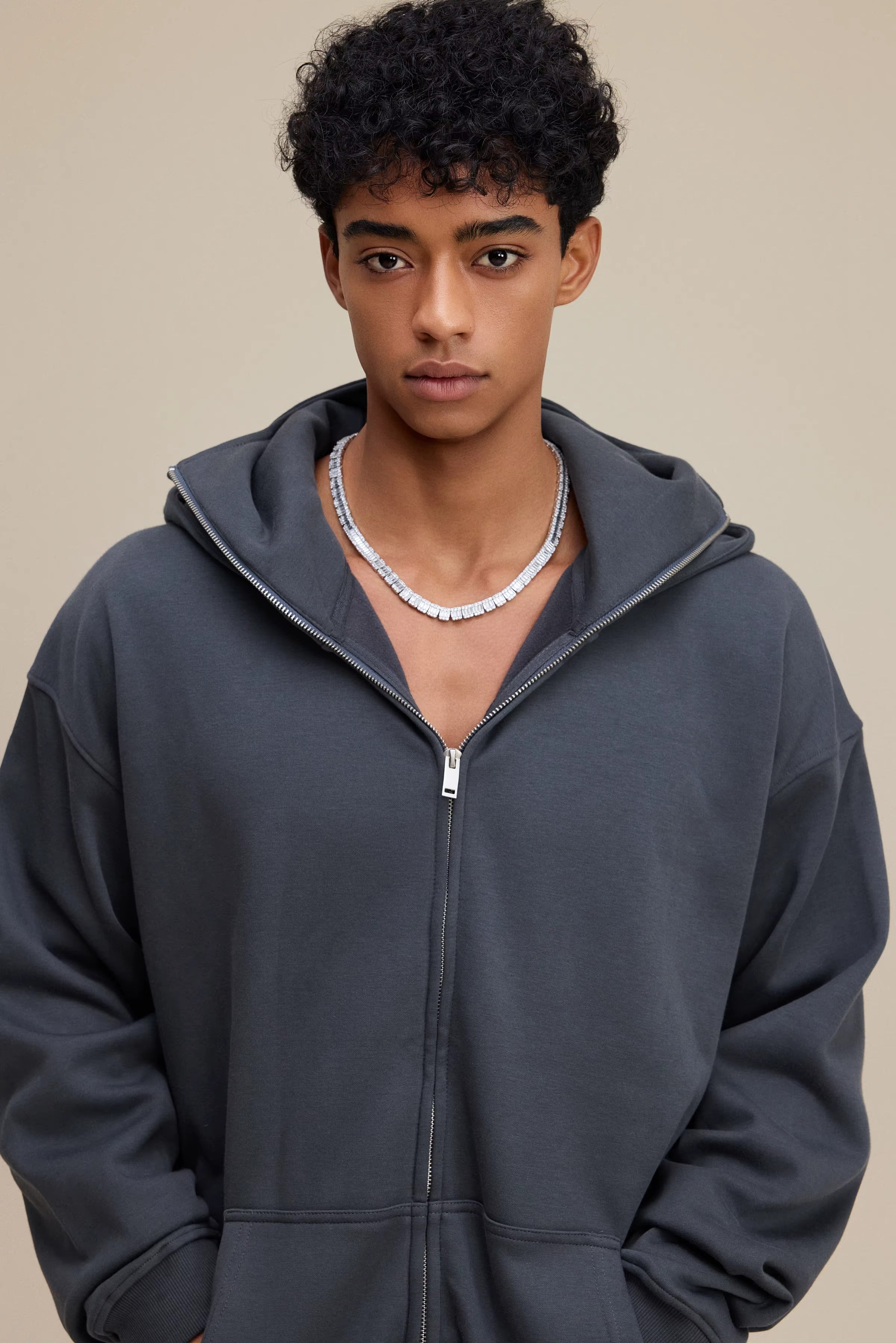 Hoodies Zip-up Hoodie with Windproof Mask