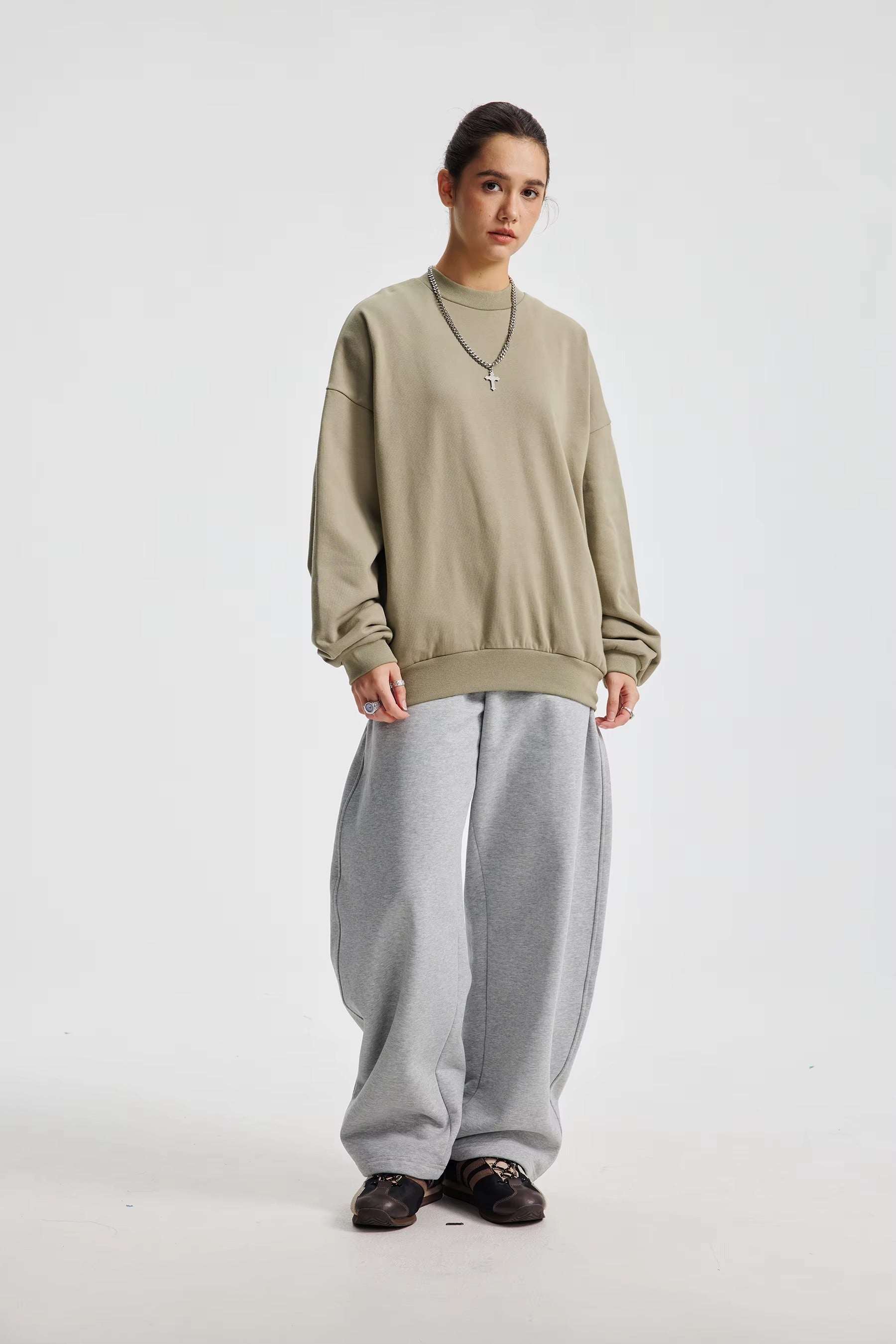 Sweatshirt With Hidden Pocket