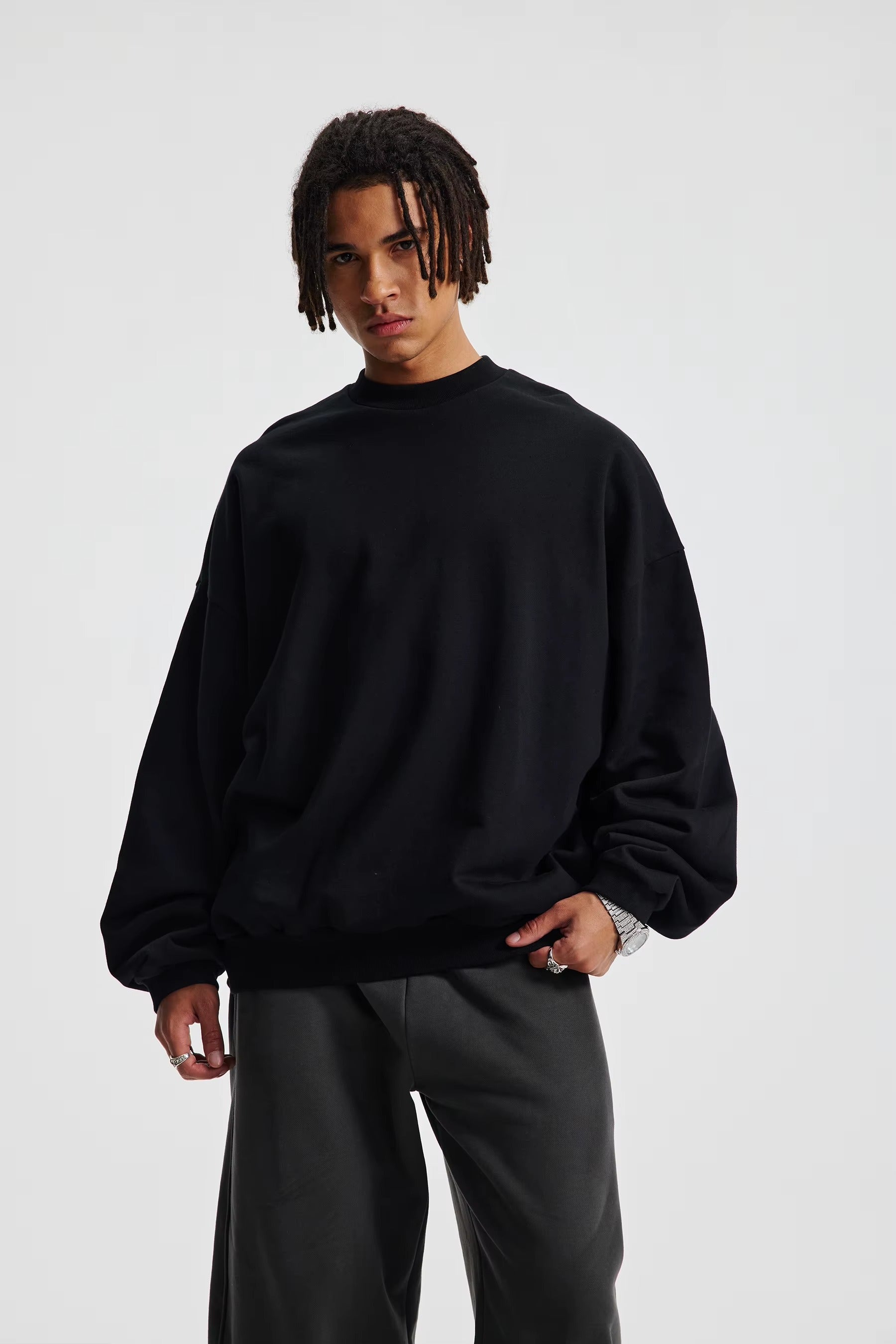 Sweatshirt With Hidden Pocket