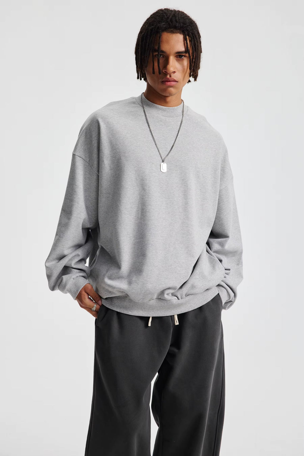 Sweatshirt With Hidden Pocket