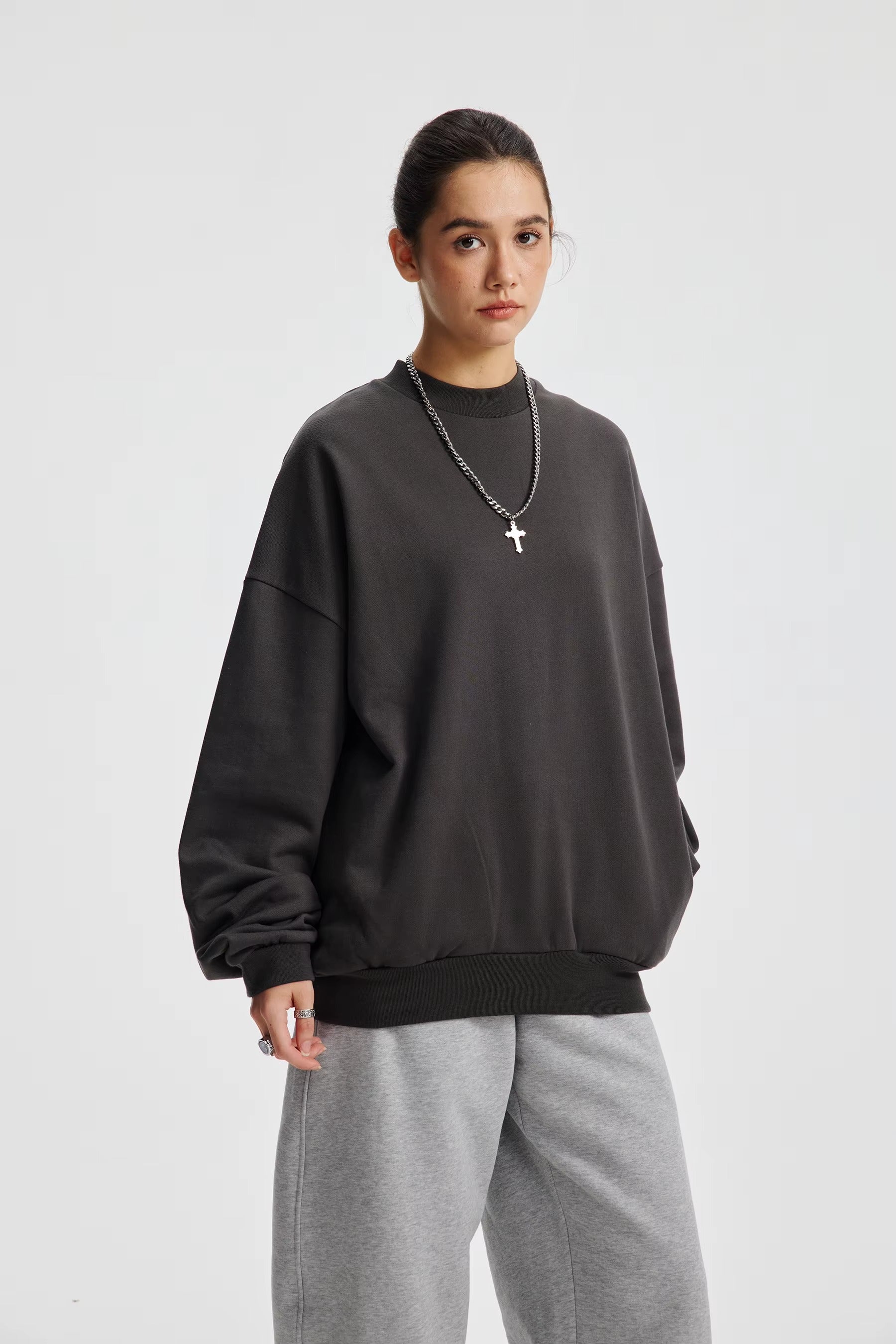 Sweatshirt With Hidden Pocket