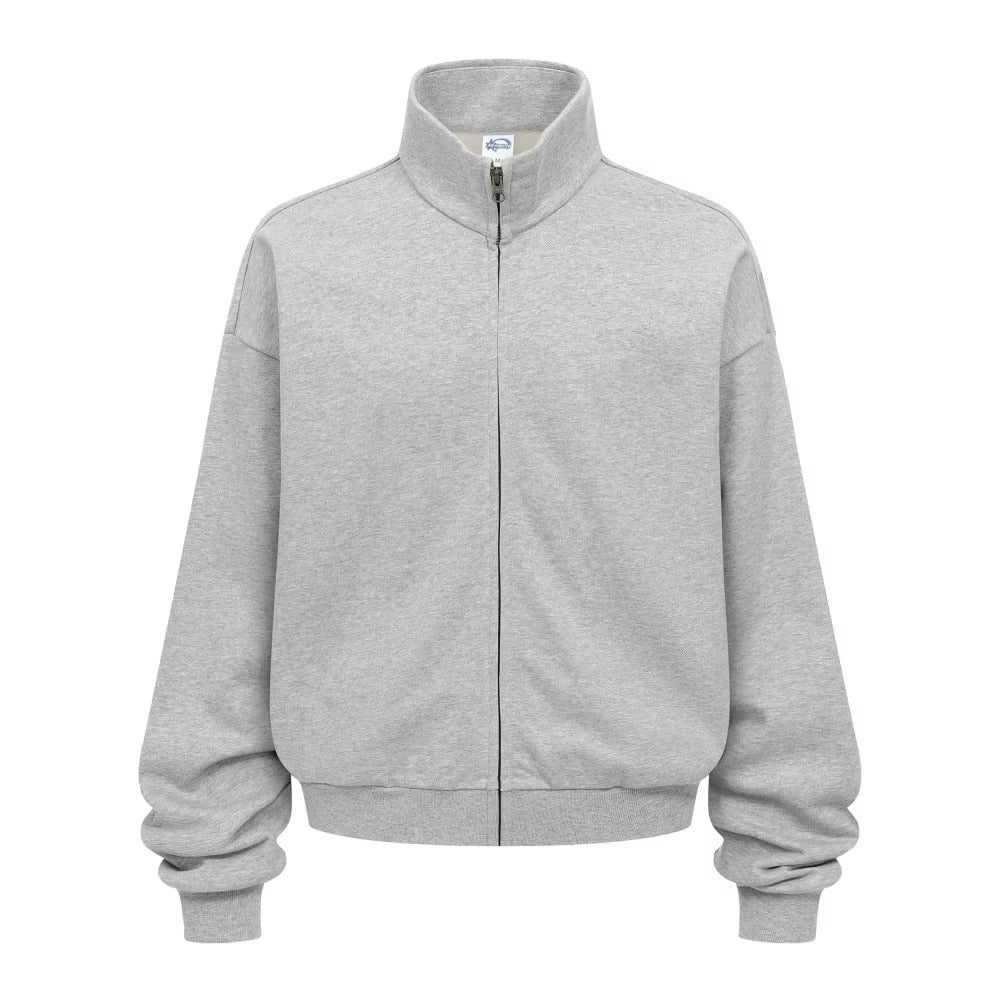 Casual Full-Zip Sweat Jacket